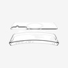 image:imageSpigen Crystal Hybrid MagFit Designed for SP64E Case 2025 MilitaryGrade Protection Compatible with MagSafe  WhiteWhite