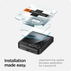 image:imageSpigen GlasTR EZ FIT Pro Screen Protector for Galaxy Z Fold 8  9H Tempered glass Scratch resistance Autoalign tray Labtested 100 clarity Original touch Casefriendly 2 PackGalaxy Z Flip7 FE  Galaxy Z Flip 6