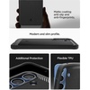 image:imageSpigen Rugged Armor MagFit Designed for Galaxy S25 Case Fast Wireless ChargingMagnet for Galaxy 2025  Marble GrayMatte Black