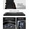 image:imageSpigen Rugged Armor MagFit Designed for Galaxy S25 Case Fast Wireless ChargingMagnet for Galaxy 2025  Marble GrayMatte Black