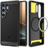 image:imageSpigen Rugged Armor MagFit Designed for Galaxy S25 Case Fast Wireless ChargingMagnet for Galaxy 2025  Marble GrayMatte Black