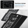 image:imageSpigen Ultra Hybrid Pro Designed for Galaxy Z Fold 6 Case 2024 Hinge Protection AntiYellowing  Crystal ClearZero One