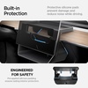 image:imageSpigen Under Screen Storage Organizer for Tesla Model Y 20202024 amp Model 3 20172023 Not Compatible with Model Y Juniper 202526 amp Model 3 Highland 202425