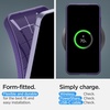 image:imageSpigen for Galaxy S25 Case Liquid Air No Magnet Ring MilitaryGrade Protection  Abyss GreenDeep Purple