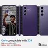 image:imageSpigen for Galaxy S25 Case Liquid Air No Magnet Ring MilitaryGrade Protection  Abyss GreenDeep Purple