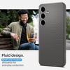 image:imageSpigen for Galaxy S25 Case Liquid Air No Magnet Ring MilitaryGrade Protection  Abyss GreenGranite Gray