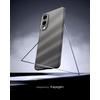 image:imageSpigen for Galaxy S25 Case Liquid Air No Magnet Ring MilitaryGrade Protection  Abyss GreenMarble Gray