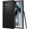 image:imageSpigen for Galaxy S25 Case Liquid Air No Magnet Ring MilitaryGrade Protection  Abyss GreenMatte Black