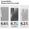 image:imageSpigen for Galaxy S25 Case Liquid Air No Magnet Ring MilitaryGrade Protection  Abyss GreenMatte Black