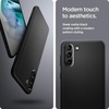 image:imageSpigen for Galaxy S25 Case Liquid Air No Magnet Ring MilitaryGrade Protection  Abyss GreenMatte Black