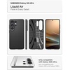 image:imageSpigen for Galaxy S25 Case Liquid Air No Magnet Ring MilitaryGrade Protection  Abyss GreenMatte Black
