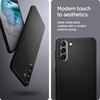 image:imageSpigen for Galaxy S25 Case Liquid Air No Magnet Ring MilitaryGrade Protection  Abyss GreenMatte Black