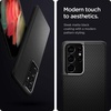 image:imageSpigen for Galaxy S25 Case Liquid Air No Magnet Ring MilitaryGrade Protection  Abyss GreenMatte Black