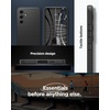 image:imageSpigen for Galaxy S25 Case Liquid Air No Magnet Ring MilitaryGrade Protection  Abyss GreenMatte Black