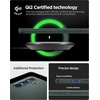 image:imageSpigen for Galaxy S25 Case Thin Fit MagFit Compatible with MagSafe Fast Wireless Charging  BlackAbyss Green