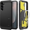 image:imageSpigen for Galaxy S25 Case Tough Armor MagFit Kickstand Compatible with MagSafe MilitaryGrade Protection  BlackBlack
