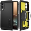 image:imageSpigen for Galaxy S25 Case Tough Armor MagFit Kickstand Compatible with MagSafe MilitaryGrade Protection  BlackBlack
