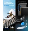 image:imageSpigen for Galaxy S25 Case Tough Armor MagFit Kickstand Compatible with MagSafe MilitaryGrade Protection  BlackBlack
