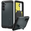 image:imageSpigen for Galaxy S25 Case Tough Armor MagFit Kickstand Compatible with MagSafe MilitaryGrade Protection  GunmetalAbyss Green