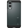image:imageSpigen for Galaxy S25 Case Tough Armor MagFit Kickstand Compatible with MagSafe MilitaryGrade Protection  GunmetalAbyss Green