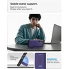 image:imageSpigen for Galaxy S25 Case Tough Armor MagFit Kickstand Compatible with MagSafe MilitaryGrade Protection  GunmetalAsh Violet