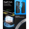 image:imageSpigen for Galaxy S25 Case Tough Armor MagFit Kickstand Compatible with MagSafe MilitaryGrade Protection  GunmetalBlack