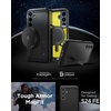 image:imageSpigen for Galaxy S25 Case Tough Armor MagFit Kickstand Compatible with MagSafe MilitaryGrade Protection  GunmetalBlack