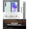 image:imageSpigen for Galaxy S25 Case Ultra Hybrid No Magnet Ring AntiYellowing  Frost BlackCrystal Clear