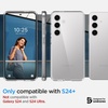 image:imageSpigen for Galaxy S25 Case Ultra Hybrid No Magnet Ring AntiYellowing  Frost BlackCrystal Clear
