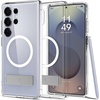 image:imageSpigen for Galaxy S25 Case Ultra Hybrid S MagFit Kickstand Compatible with MagSafe Fast Wireless Charging 2025  Clear WhiteClear White
