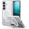 image:imageSpigen for Galaxy S25 Case Ultra Hybrid S MagFit Kickstand Compatible with MagSafe Fast Wireless Charging 2025  Clear WhiteClear White