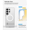 image:imageSpigen for Galaxy S25 Case Ultra Hybrid S MagFit Kickstand Compatible with MagSafe Fast Wireless Charging 2025  Clear WhiteClear White