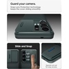image:imageSpigen for Galaxy S25 Ultra Case Optik Armor Sliding Camera Cover No Magnet Ring MilitaryGrade Protection  Abyss GreenAbyss Green
