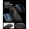 image:imageSpigen for Galaxy S25 Ultra Case Optik Armor Sliding Camera Cover No Magnet Ring MilitaryGrade Protection  Abyss GreenBlack