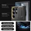 image:imageSpigen for Galaxy S25 Ultra Case Optik Armor Sliding Camera Cover No Magnet Ring MilitaryGrade Protection  Abyss GreenBlack