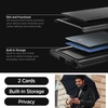 image:imageSpigen for Galaxy S25 Ultra Case Slim Armor CS Builtin Wallet No Magnet Ring  BlackBlack