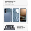 image:imageSpigen for Galaxy S25 Ultra Case Slim Armor CS Builtin Wallet No Magnet Ring  BlackLight Blue