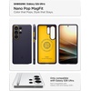 image:imageSpigen for Galaxy S26 Ultra Case Nano Pop MagFit Compatible with MagSafe Fast Wireless Charging  Blueberry NavyBlueberry Navy