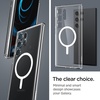 image:imageSpigen for Galaxy S26 Ultra Case Ultra Hybrid MagFit AntiYellowing Compatible with MagSafe Fast Wireless Charging  Zero One BlackClear
