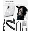 image:imageSpigen for Galaxy S26 Ultra Case Ultra Hybrid MagFit AntiYellowing Compatible with MagSafe Fast Wireless Charging  Zero One BlackClear White