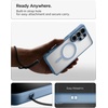 image:imageSpigen for Galaxy S26 Ultra Case Ultra Hybrid MagFit AntiYellowing Compatible with MagSafe Fast Wireless Charging  Zero One BlackLight Blue