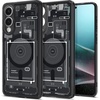 image:imageSpigen for Galaxy S26 Ultra Case Ultra Hybrid MagFit AntiYellowing Compatible with MagSafe Fast Wireless Charging  Zero One BlackZero One Black