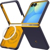 image:imageSpigen for Galaxy Z Flip 7 Case Nano Pop MagFit Fast Wireless ChargingMagnet for Galaxy  Blueberry NavyBlueberry Navy