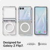 image:imageSpigen for Galaxy Z Flip 7 Case Ultra Hybrid Pro MagFit Hinge Protection Qi21 CertifiedMagnet for Galaxy  Clear WhiteClear White