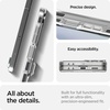 image:imageSpigen for Galaxy Z Flip 7 Case Ultra Hybrid Pro MagFit Hinge Protection Qi21 CertifiedMagnet for Galaxy  Clear WhiteClear White