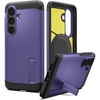 image:imageSpigen for Galaxy S25 Case Tough Armor MagFit Kickstand Compatible with MagSafe MilitaryGrade Protection  BlackAsh Violet