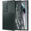 image:imageSpigen for Galaxy S25 Ultra Case Optik Armor Sliding Camera Cover No Magnet Ring MilitaryGrade Protection  Abyss GreenAbyss Green