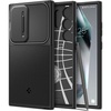 image:imageSpigen for Galaxy S25 Ultra Case Optik Armor Sliding Camera Cover No Magnet Ring MilitaryGrade Protection  Abyss GreenBlack