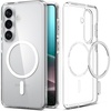 image:imageSpigen for Galaxy S26 Ultra Case Ultra Hybrid MagFit AntiYellowing Compatible with MagSafe Fast Wireless Charging  Zero One BlackClear White