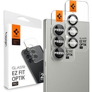 image:imageSpigen Camera Lens Protector for Galaxy Z Fold 8 Ultra Fold 72 Pack  GlasTR EZ Fit Optik Pro 9H Tempered glass Scratch resistant Original photo quality Autoalign tray Casefriendly Black